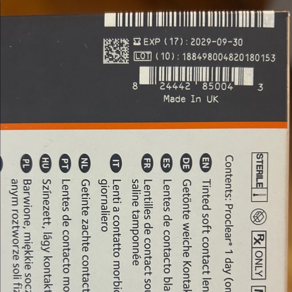 CooperVision Proclear 1 Day Contact Lenses - Picture 2 of 5